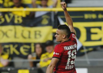 Borré lucha pero Haaland amarga su debut en Bundesliga