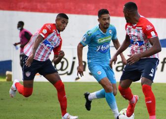 Cariaco González salva a Junior que iguala con Jaguares