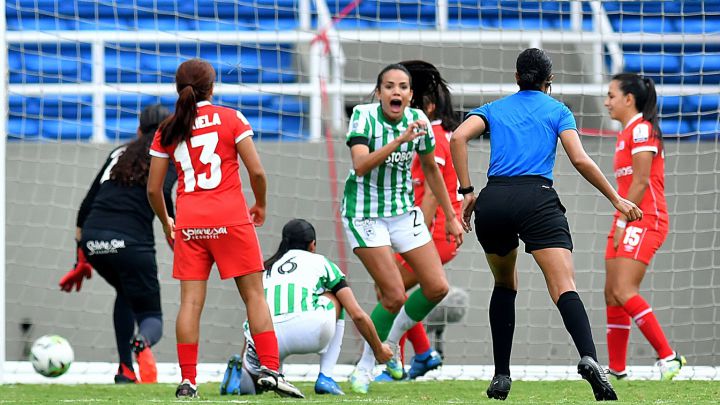 América de Cali igualó 1-1 ante Atlético Nacional en el Pascual Guerrero por la fecha 8 de a Liga BetPlay Femenina. El equipo vallecaucano se complica