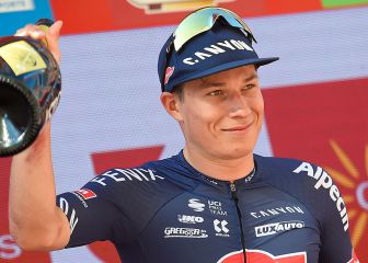 Molano, cerca de ganar una etapa que fue para Philipsen