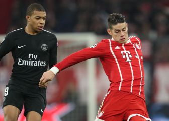 James, expectante por posible fichaje de Mbappé al Madrid