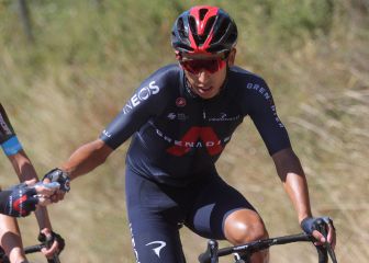 Egan desconocía que había ganado el maillot blanco