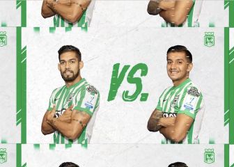 Jeison Guzmán vs Andrade en el reto del palo de Nacional