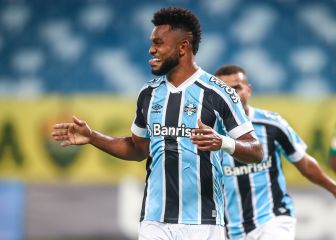 Miguel Borja le da un nuevo triunfo a Gremio en Brasileirao
