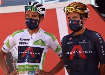 Egan, agradecido por salvar un día accidentado en La Vuelta