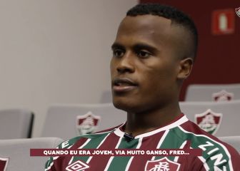 Las primeras palabras de Jhon Arias en Fluminense