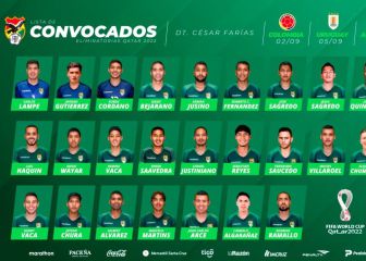 Bolivia y Paraguay entregan convocados vs. Colombia