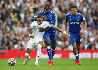 Con Mina como titular, Everton empata de visita ante el Leeds