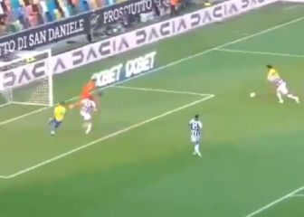 ¡Cuadrado, figura! Así fue su gol con Juventus ante Udinese