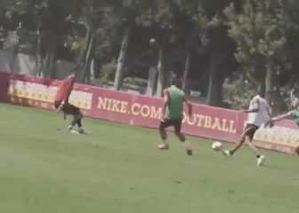 Falcao se luce en práctica y muestra sus dos golazos