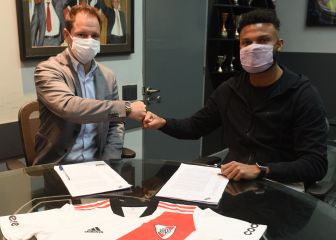 Thomas Gutiérrez firma su primer contrato con River Plate