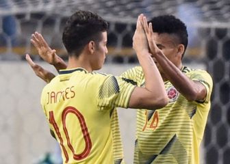 Everton buscaría intercambio entre James y Luis Díaz