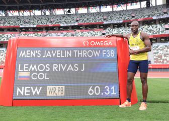 Oro y bronce para Colombia con récord mundial en jabalina