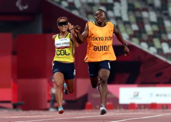 Angie Pabón gana medalla de bronce en 400 metros T11