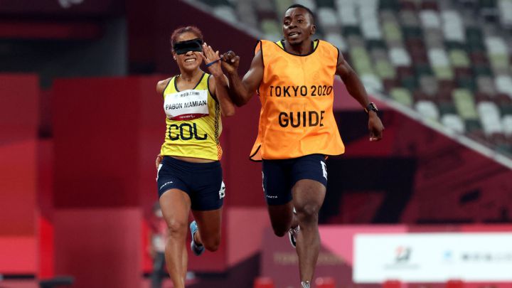 Juegos Paralímpicos Tokio 2020: La para atleta Angie Pabón fue tercera en la preuba de 400 metros mujeres calse T11 y ganó la medalla de bronce