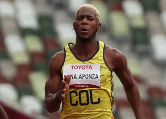 Jean Carlos Mina, bronce en los 100 metros planos T13