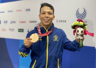 Tercera medalla para Crispín: bronce en 50m mariposa S6