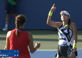 María Camila Osorio debuta con victoria en el US Open