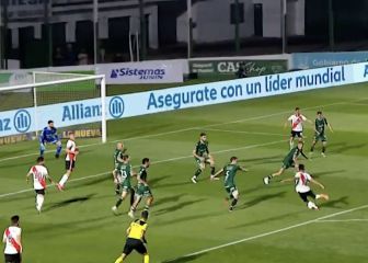 El golazo de Carrascal: Rompe el arco para empatar