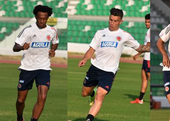 La práctica de Selección con Cuadrado, Borré, Luis Díaz...