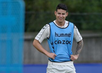 James, a revertir la situación con Benítez en Everton