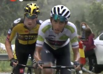 El ataque de Egan Bernal ante Roglic a 60 km de la meta