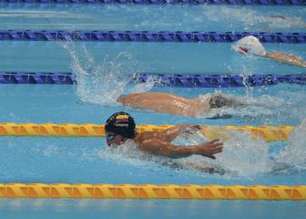 Crispín, Sara Vargas y María Barrera sin finales en natación