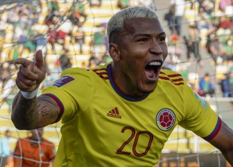 Roger Martínez, la figura de Colombia en empate vs Bolivia
