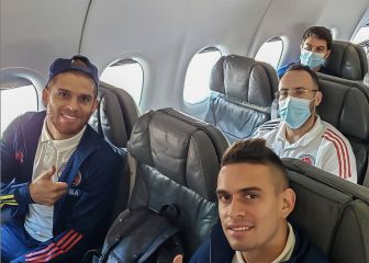 Selección Colombia piensa en Paraguay y aterriza en Asunción