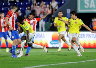 En imagenes: Colombia empata ante Paraguay