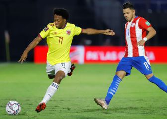Cuadrado, en el podio de más partidos con Selección