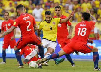 Falcao, Ospina, Borja... Los que jugaron ante Chile en 2016