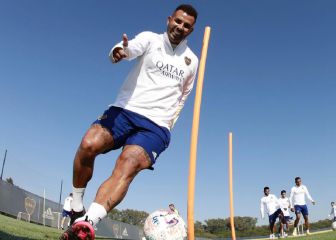 Edwin Cardona regresa a los entrenamientos en Boca