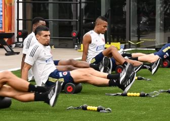 La Selección Colombia trabaja en el gimnasio de la FCF