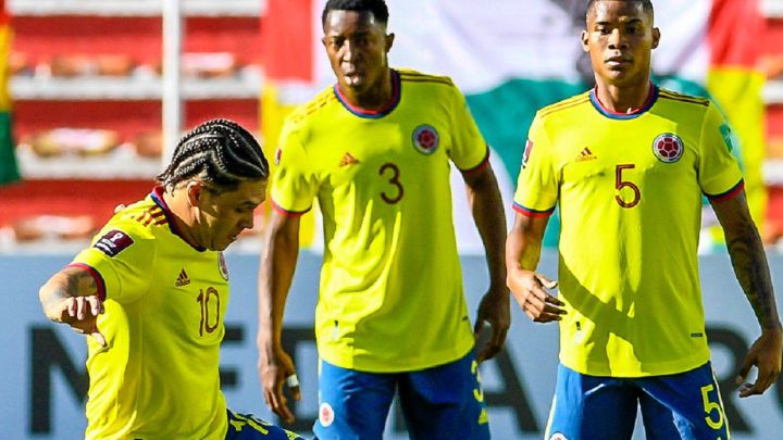 Formación de Colombia hoy contra Chile en fecha 10 de Eliminatorias