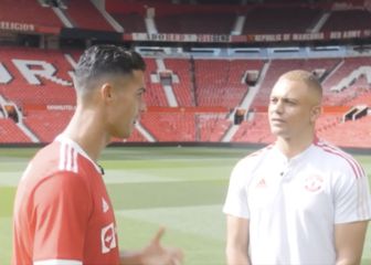 Cristiano en Old Trafford: 