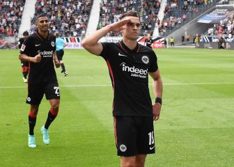 ¿El Frankfurt aprovecha al máximo a Santos Borré?