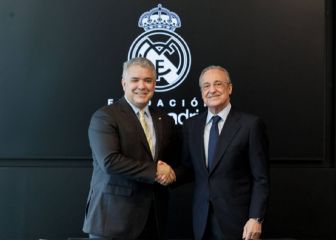 Iván Duque visita la ciudad deportiva del Real Madrid