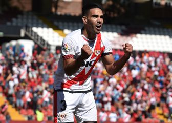 Falcao soñaba con un gol en Rayo: 