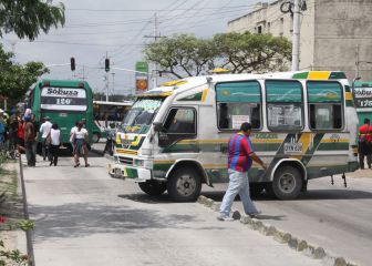 Paro de buses en Barranquilla: horarios, alternativas...