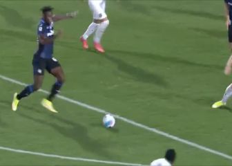 Gran jugada de Atalanta con asistencia de Duván Zapata