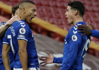 Richarlison, sorprendido con la salida de James de Everton