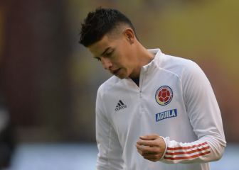 James y dos oportunidades para mostrarse a Rueda
