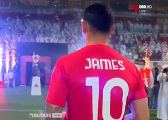Así fue la presentación de James Rodríguez en Qatar