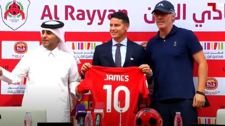 James, presentado en Qatar: "Lo importante es que voy a jugar"