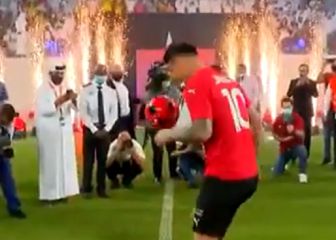 James, presentado como una mega estrella en Al Rayyan