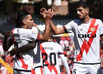 Falcao, inspiración para el vestuario de Rayo Vallecano