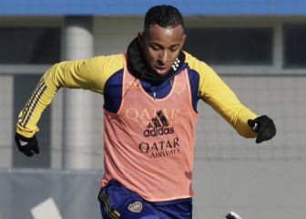 Sebastián Villa, aislado por fiebre en Boca Juniors