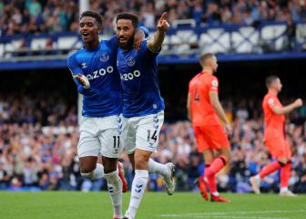 Everton derrota a Norwich y se pone en la parte alta