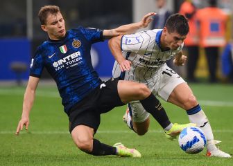 Inter y Atalanta empatan en partidazo disputado en Meazza